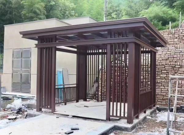 铝合金新中式凉亭：园林画卷中的点睛之笔